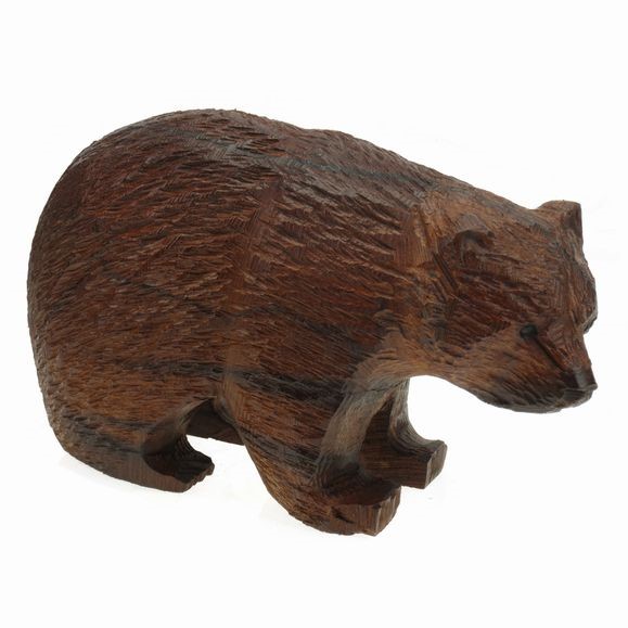 Bear, Rough - Ironwood Carving | EarthView