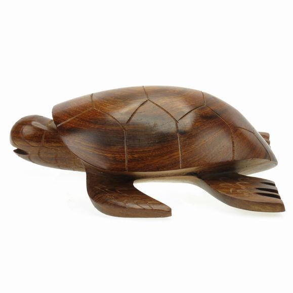 Sea Turtle - Ironwood Carving | EarthView