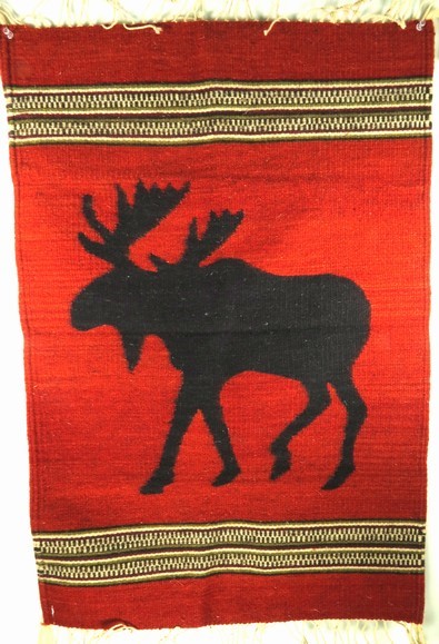 Zapotec Moose Rug EV-7222