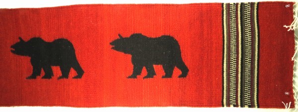 Zapotec Bear Table Runner EV-7481