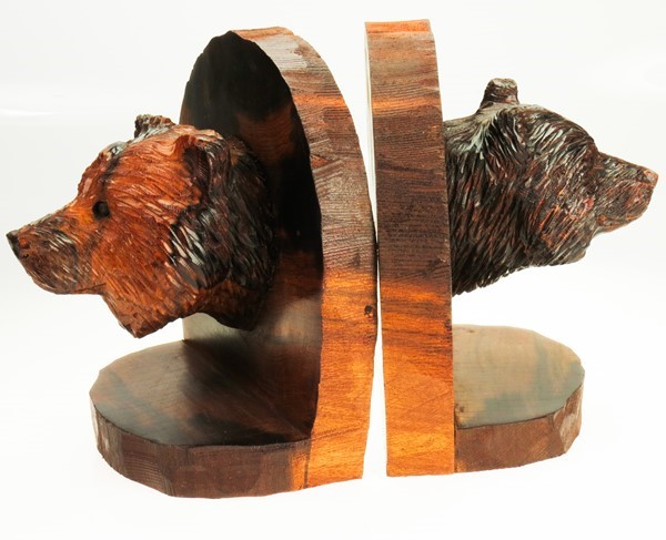 Bear Head Bookends EV-4401