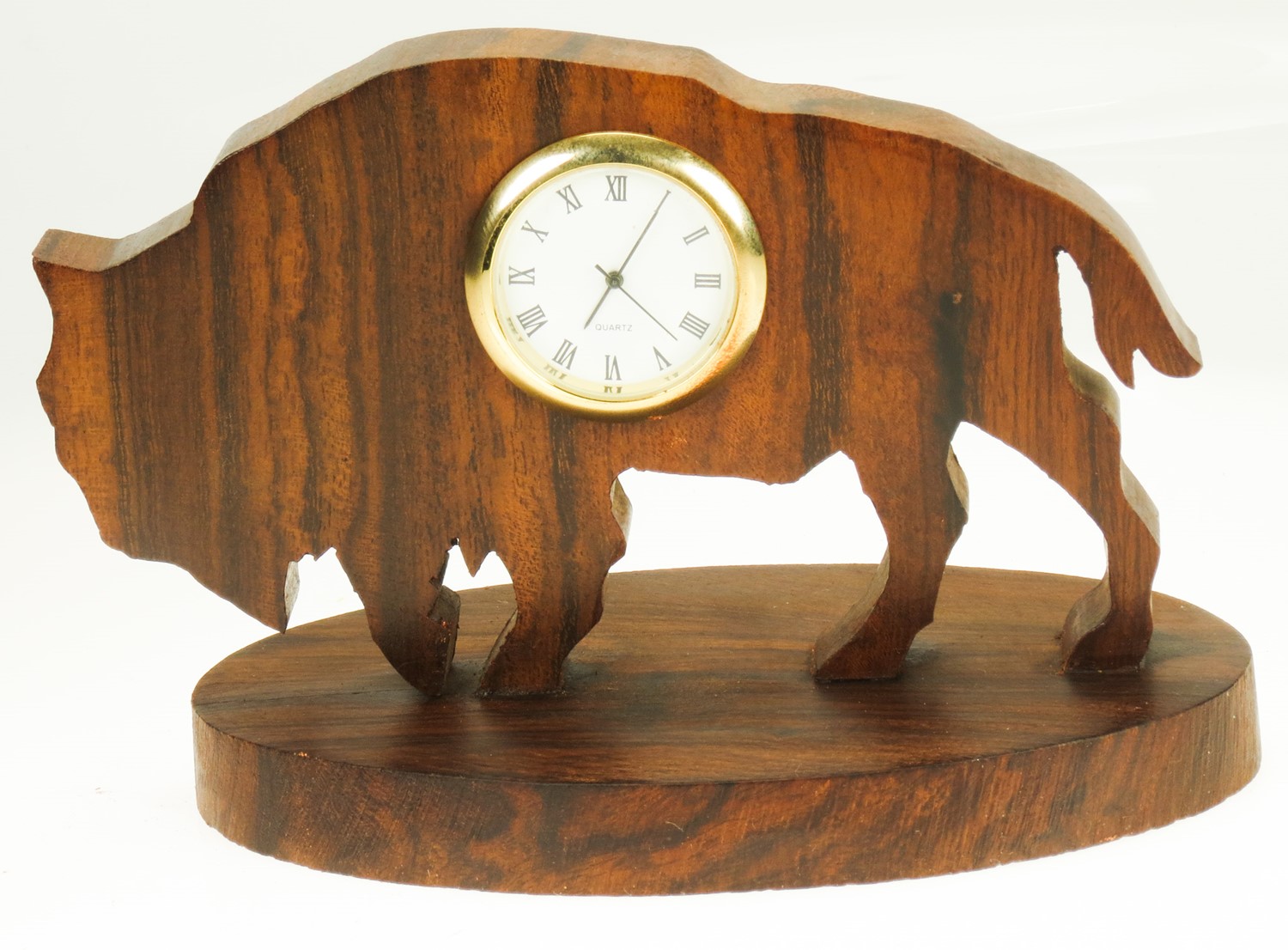 Buffalo Silhouette Clock EV-8424