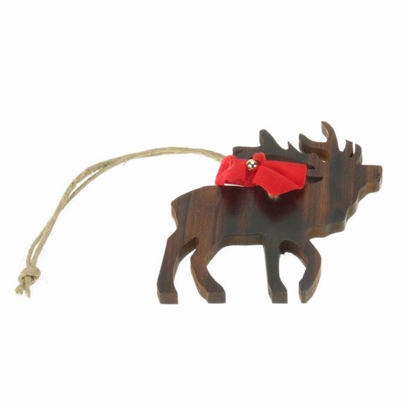 Elk Silhouette Ornament EV-9207