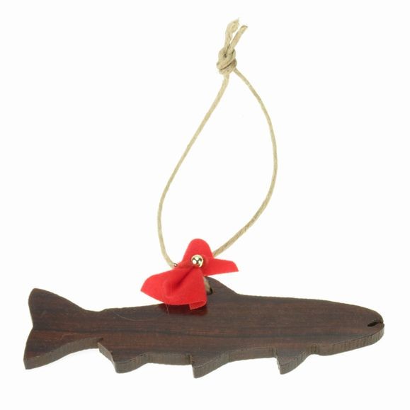 Trout Silhouette Ornament EV-9215