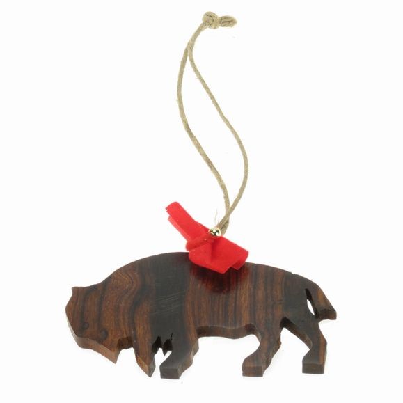 Buffalo Silhouette Ornament EV-9217