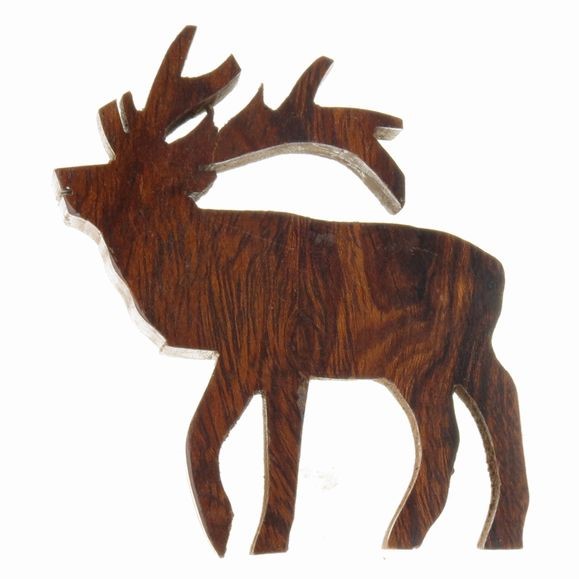 Elk Silhouette Drawer Pull EV-5650