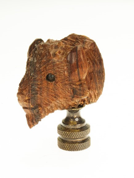 Buffalo Head Finial EV-5531