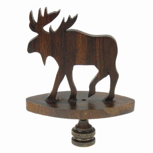 Moose Silhouette Finial EV-5541