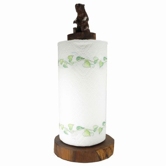 Bear Sitting Paper Towel Holder EV-7023