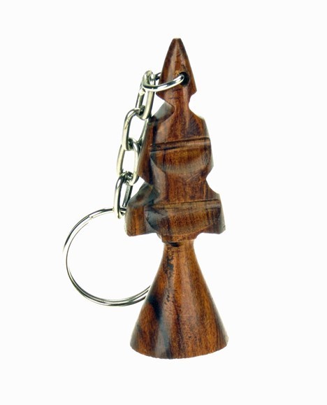 Sequoia Tree 3-D Keychain EV-9066