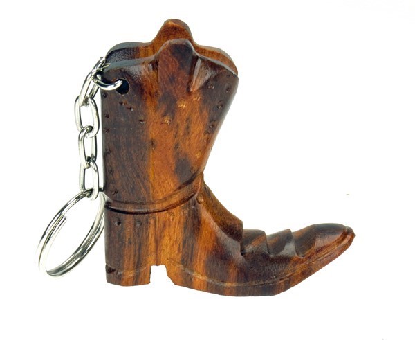 Cowboy Boot 3-D Keychain EV-9067