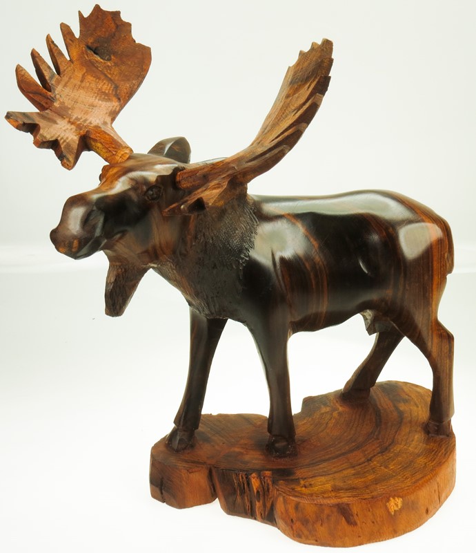 Detailed Moose on Base EV-3573