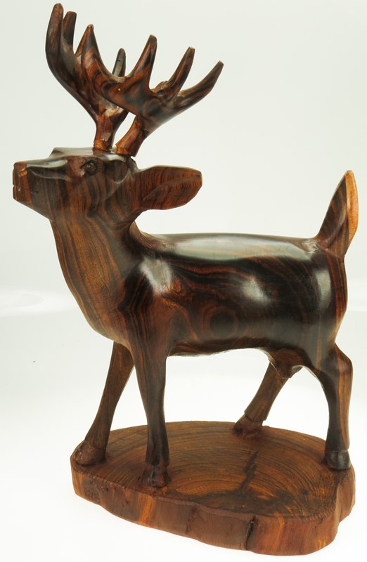 Detailed Deer on Base EV-3563