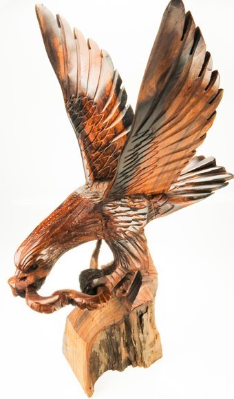 Eagle with snake EV-1558