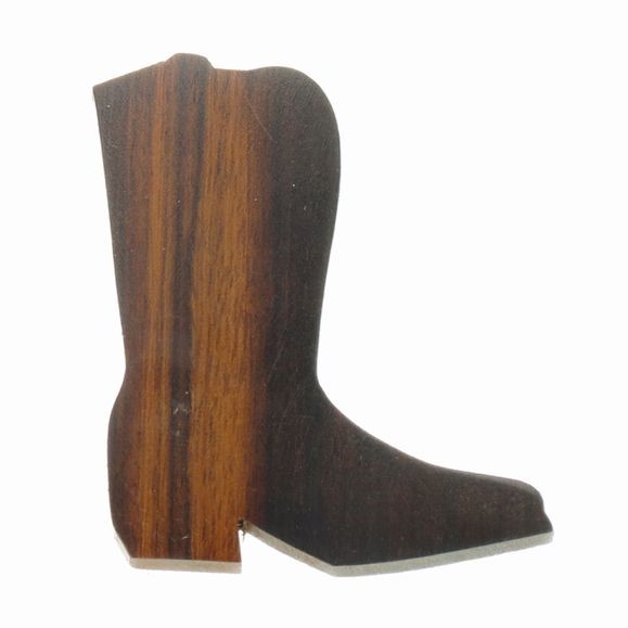 Cowboy Boot Silhouette Magnet