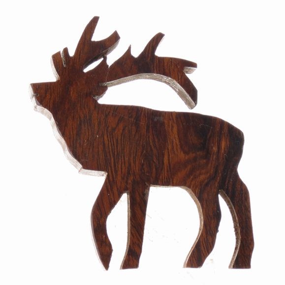 Elk Silhouette Magnet