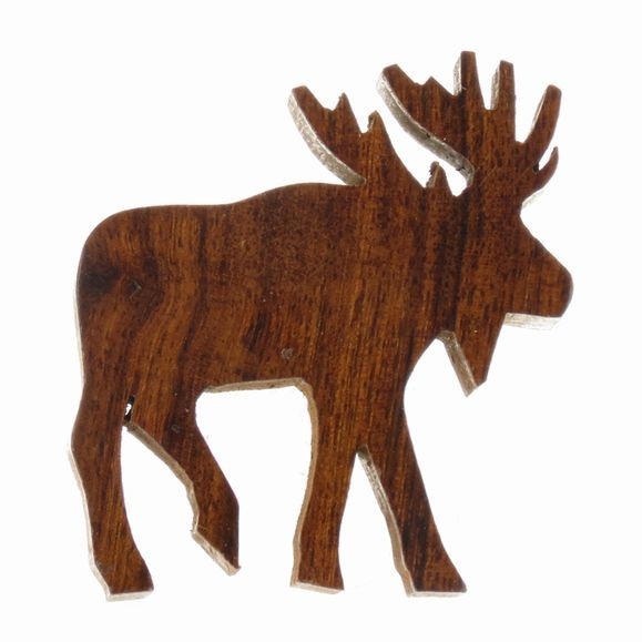 Moose Silhouette Magnet