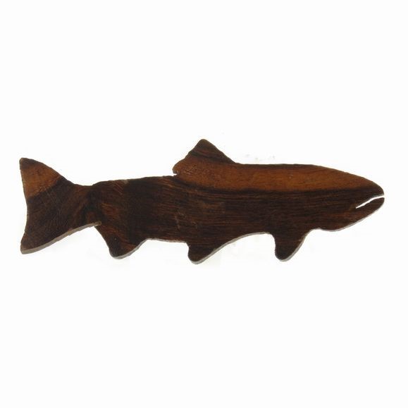Trout Silhouette Magnet
