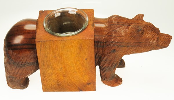 View Bear Candleholder