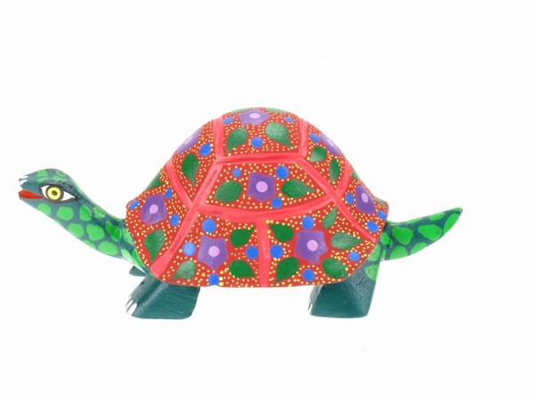 Turtle - Oaxacan Wood Carving | EarthView