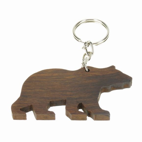 Bear Keychain - Ironwood Carving | EarthView